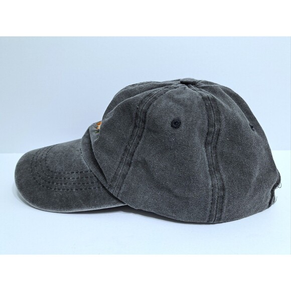 Fish Want Me Outdoor Fishing Distressed Hat Cap Strapback Trour Bass Pike - Picture 2 of 5